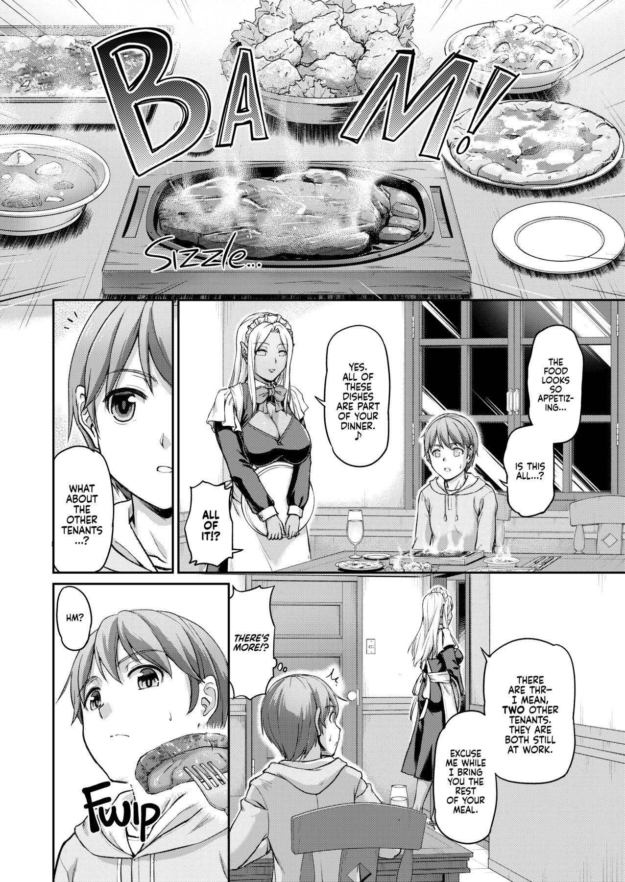 Hentai Manga Comic-Daily Life at the Monster Girl Manor-Read-7
